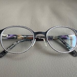 OUTSPOKEN (Netherland) OM1708 C3 48-19-135 black/purple tortoise eyeglass frames